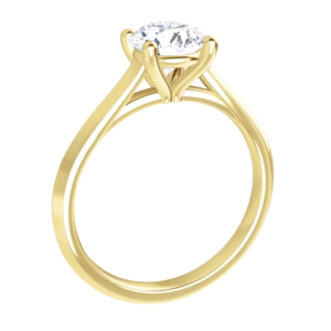 Cathedral Solitaire Engagement Ring Setting